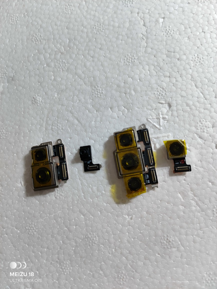 适用魅族 16S 魅族16S Pro前置后置摄像头照相头原装尾插小板nex