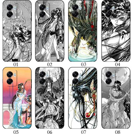 Clamp圣传 适用 vivo S10 Pro/Z6x/T1x/Y53s/Y11/iQOO Z8x/Z7x/Y71t/U5e/U5x/realme Q5i/Q3i/手机壳