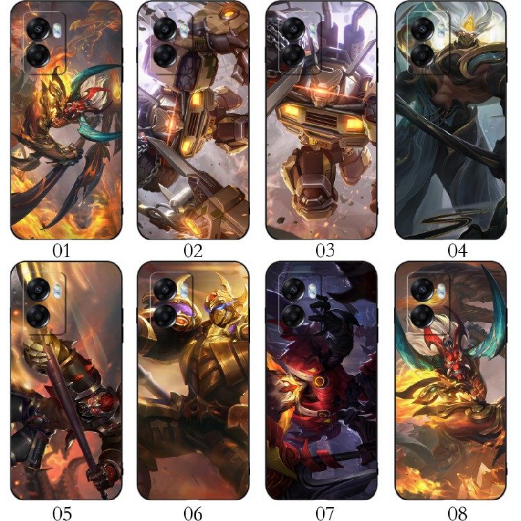 王者荣耀 典韦 适用iQOO Z8/10/Neo6 SE/Z6/U5/11 Pro/11S/Z7/9/8/Neo8/Neo7/红米 12/12R/realme V30手机壳
