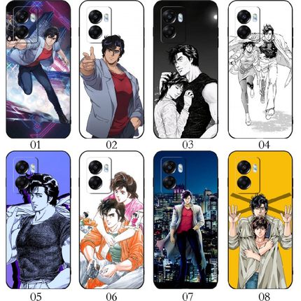 城市猎人 适用OPPO Reno 11/A1/8/7 SE/A57/K10/A2/9 Pro+/A58x/A36/vivo S15e/S17e/Y77t/Y77e/Y78m手机壳