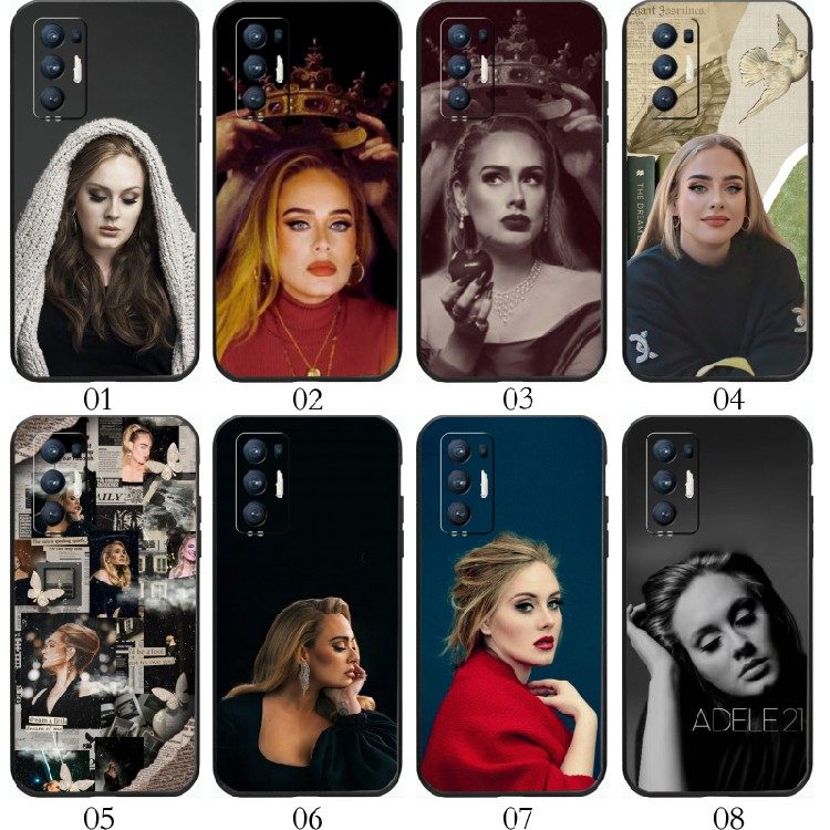 Adele阿黛尔 适用 OPPO Reno4 Pro/A55/K/6+/A52/A32/A93/5 Z/A95/A93s/A11s/A56/A55s/K9/K7x/Find X手机壳