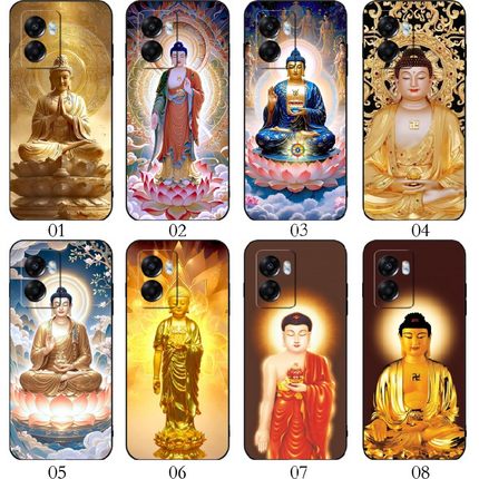 阿弥陀佛 适用OPPO Reno 11/A1/8/7 SE/A57/K10/A2/9 Pro+/A58x/A36/vivo S15e/S17e/Y77t/Y77e/Y78m手机壳