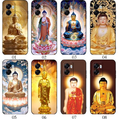 阿弥陀佛 适用 荣耀Play8T/K11x/Play6T/OPPO Find X3/Pro/X5/OPPO K10x/Play7T/K9x/A2x/A1x/A2m手机壳