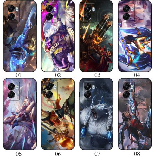 LOL英雄联盟 适用 荣耀Play8T/K11x/Play6T/OPPO Find X3/Pro/X5/OPPO K10x/Play7T/K9x/A2x/A1x/A2m手机壳