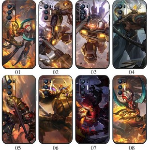 典韦 Find手机壳 A11s Reno4 K7x Pro A56 A55s A95 王者荣耀 A52 OPPO 适用 A93s A32 A55 A93