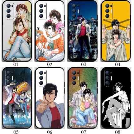 城市猎人 适用 OPPO Reno4 Pro/A55/K/6+/A52/A32/A93/5 Z/A95/A93s/A11s/A56/A55s/K9/K7x/Find X3手机壳