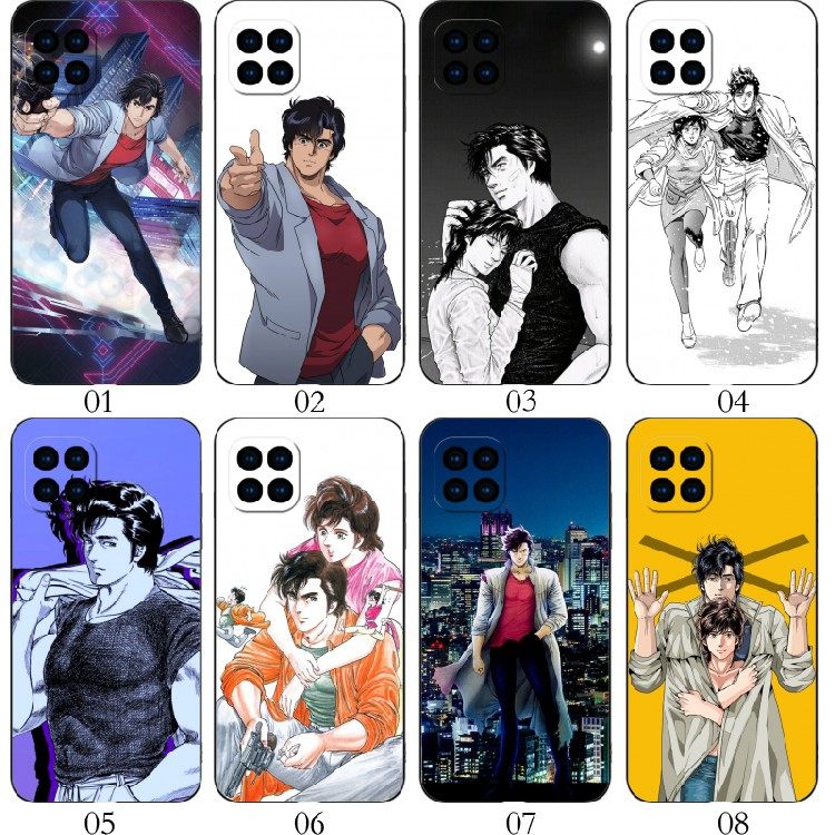 城市猎人 适用 华为 nova8 SE/9C/7i/红米Note13/Pro+/K70/10A/6/OPPO A92/A72/Reno4/A15/A35/V13手机壳