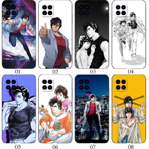 城市猎人 适用 华为 nova8 SE/9C/7i/红米Note13/Pro+/K70/10A/6/OPPO A92/A72/Reno4/A15/A35/V13手机壳