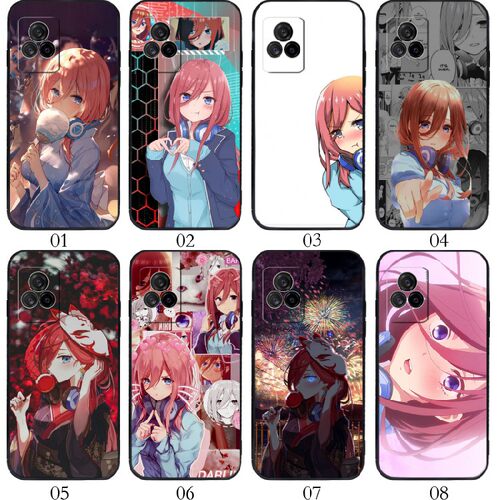 中野三玖 适用vivo/魅族 18X /X60 曲屏版/iQOO U3x/realme GT Neo3/GT2/一加 Ace/S9e手机壳