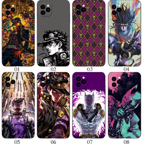 jojo 奇妙冒险 适用 红米Note 12 Pro+/realme V25/荣耀60 SE/Play 6T/6C/OPPO Find X3/真我 9/极速/手机壳