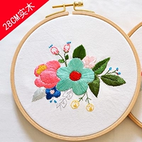 Cross Stitch DIY thêu phù hợp với công cụ 28cm gỗ tròn thêu căng căng thêu Khung hỗ trợ thêu - Công cụ & phụ kiện Cross-stitch tranh thêu đồng hồ