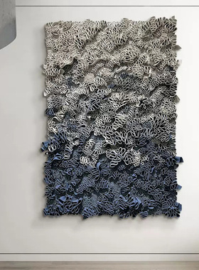 定制立体实物挂画 样板间客厅餐厅挂画 酒店民宿客房装饰画壁画