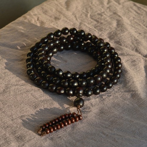 沉水级野生无患子108颗佛珠