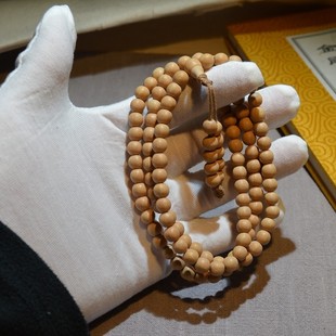 天台五线菩提108颗佛珠6mm手串野生古树籽念珠男女文玩精工手链