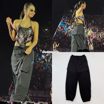 现货 LCDC 金智妮Jennie同款韩系分层短裤假两件休闲裤长裤卫裤女