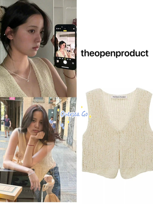 TheOpenProduct针织背心开衫