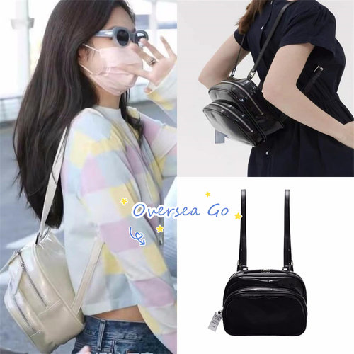 双肩包休闲金智妮jennie同款