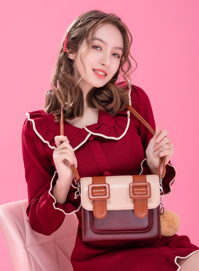 pataya正品剑桥包M号可放胶囊伞斜挎包单肩包女包时尚百搭简约包