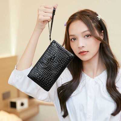 电商礼品实用鳄鱼纹2024新款包包