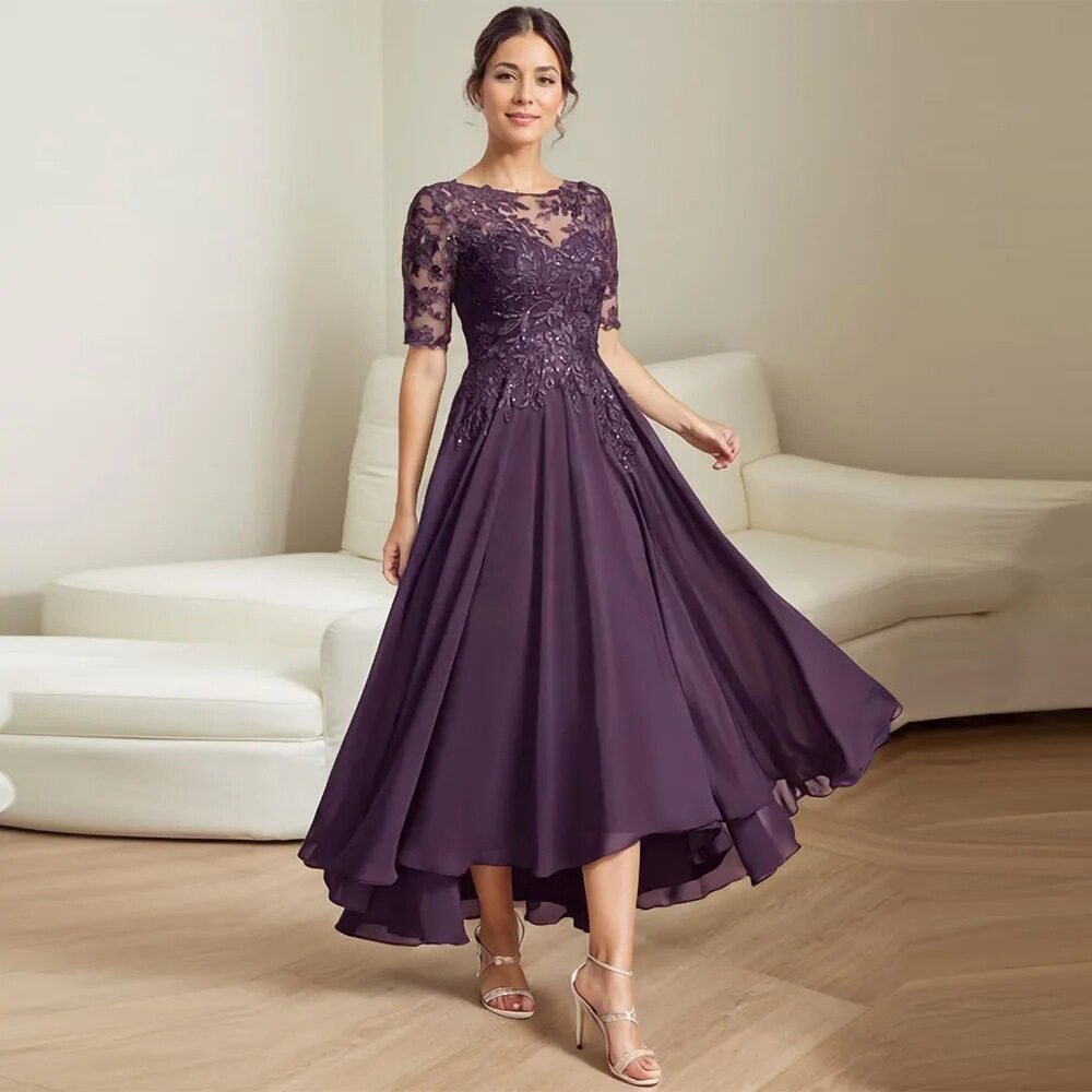 EveningDress速卖通亚马逊2026新款欧美风海外仓蕾丝显瘦连衣裙女