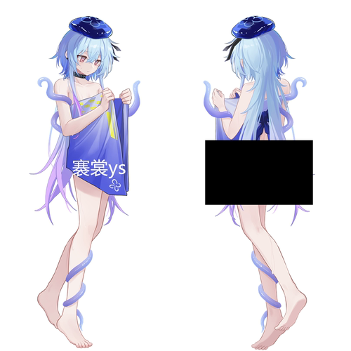 【5月19号发货】《明日方舟》洗澡后的水月