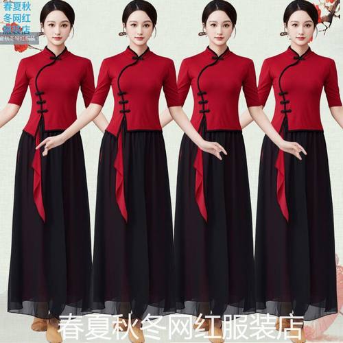 新款春夏广场舞服装套装