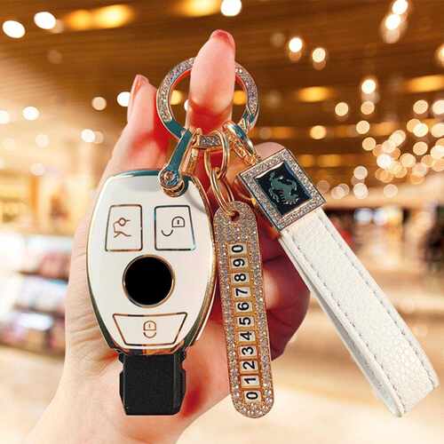 适用奔驰全系G系C系钥匙套E系壳
