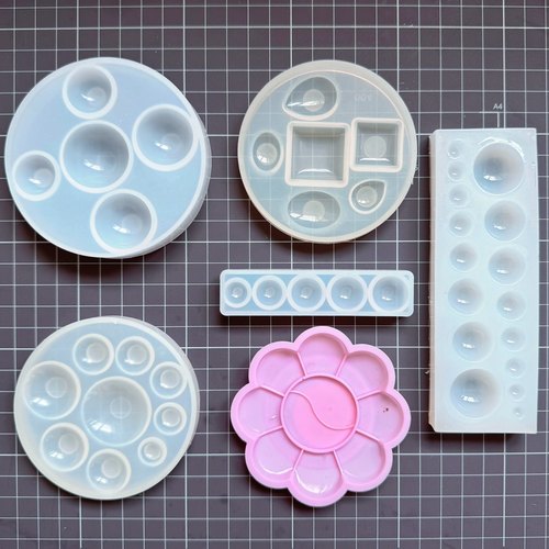 uv胶滴胶丙烯硅胶调色盘免洗