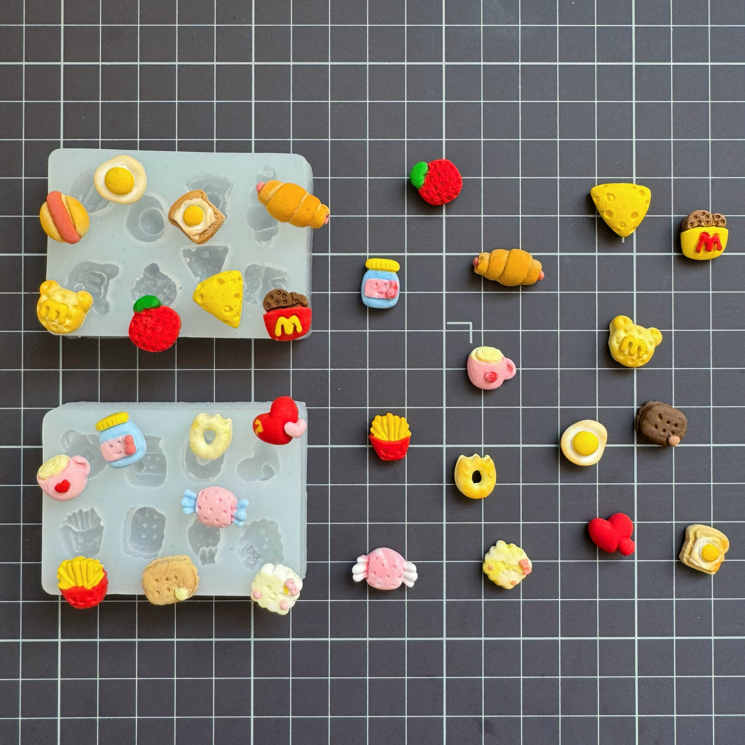 迷你微缩仿真食玩硅胶模具