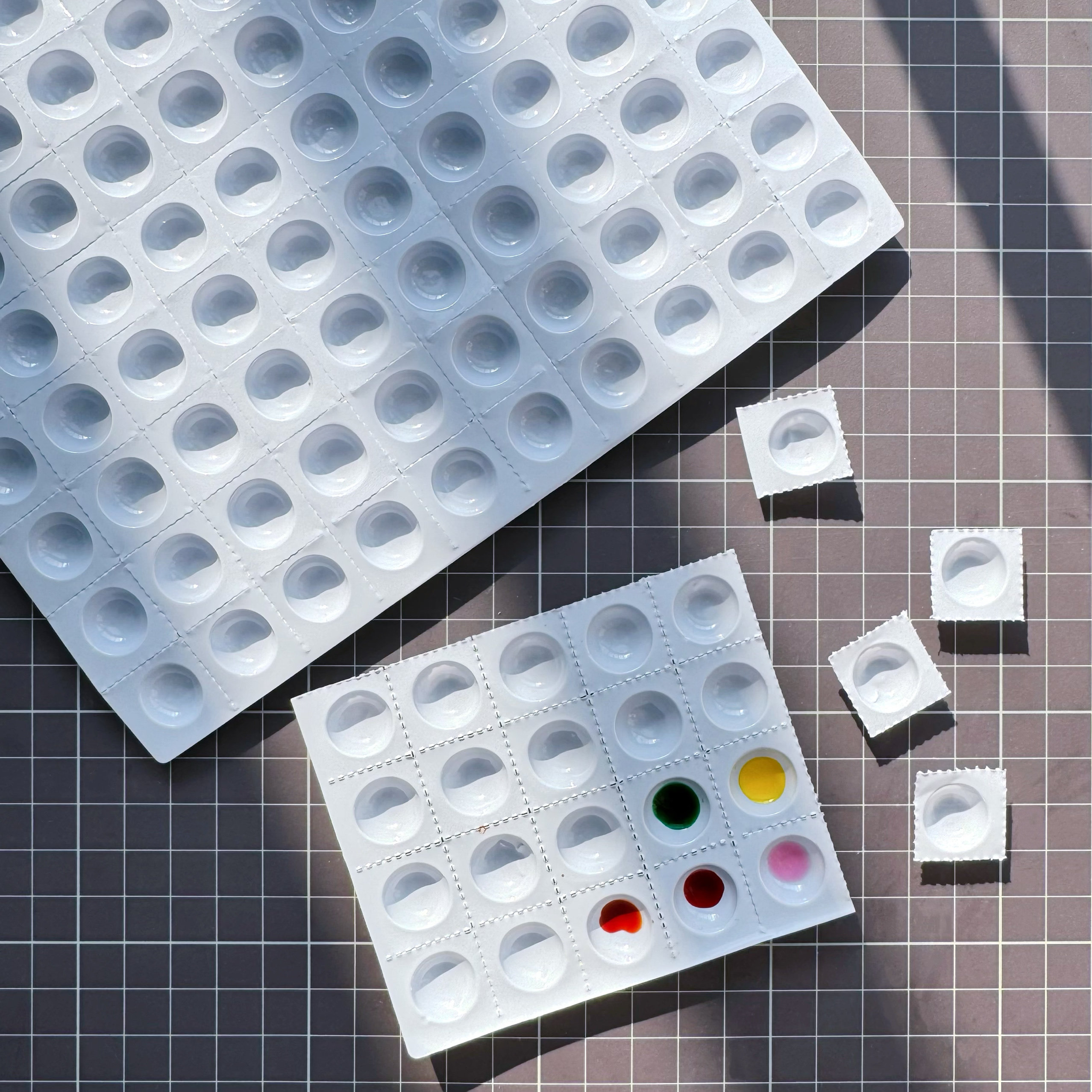 一次性uv胶滴胶丙烯调色盘粘土软陶手办上妆食玩上色可撕拉颜料盘,模玩/动漫/周边/娃圈三坑/桌游,模型制作工具/辅料耗材,淘宝优惠券,粉丝福利购,淘宝优惠卷