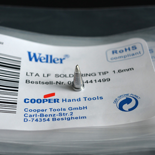 威乐烙铁头Weller  LTB2.4MM LTC3.2MM LTD4.6MM LTBB2.4MMLTA1.6