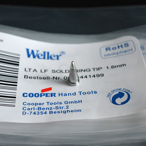 威乐烙铁头Weller  LTB2.4MM LTC3.2MM LTD4.6MM LTBB2.4MMLTA1.6