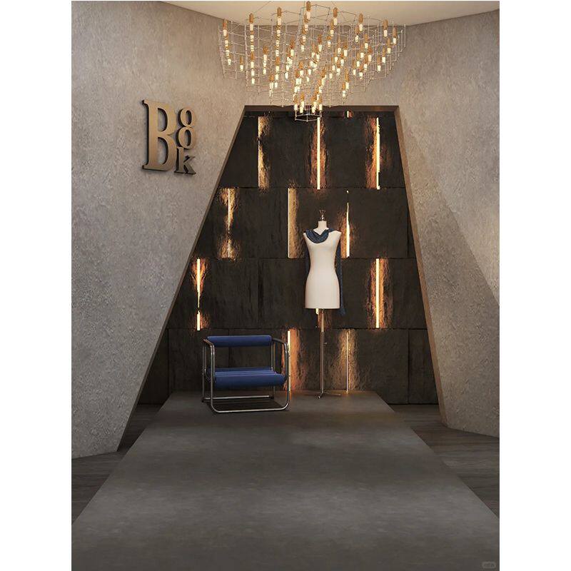 直播间背景墙布高级感3d立体5d拍照摄影主播网红抖音壁纸场景布置