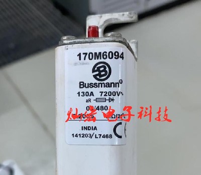 原装 熔断器170M6094 FUSE 130AMP 7200V 00/480 AR 拍咨询