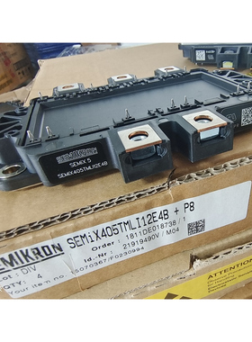 原装IGBT功率模块SEMiX405TMLI12E4B semix603gb12e4lp拍前咨询价