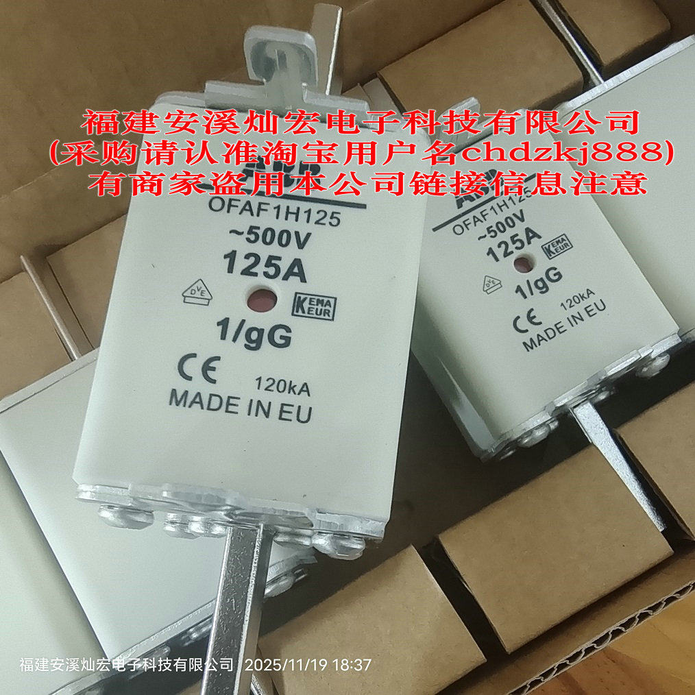 原装 熔断器OFAM00AM2 1SCA022640R4960