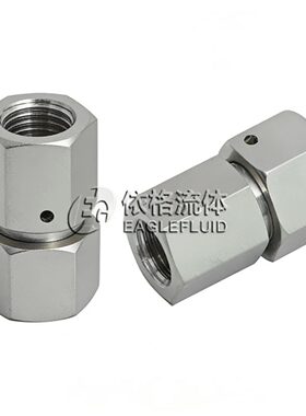 依格流体MVE压力表活接头MVE-DKOL08G1/4-SS/MVE-DKOS10G1/2-SS