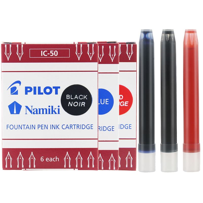 PILOT百乐钢笔IC-50笑脸墨胆钢笔一次性78G/88G贵妃墨囊适用钢笔