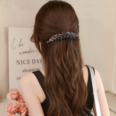 2025新款高马尾香蕉夹竖夹大号发量多女后脑勺气质抓夹头饰发饰品