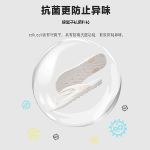 女软底防滑超轻户外运动大码 男人字拖 小码 ccilu驰绿大头夹脚拖鞋