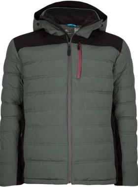 代购ONEILL男士羽绒服保暖防风透气保暖外套连帽长袖户外夹克