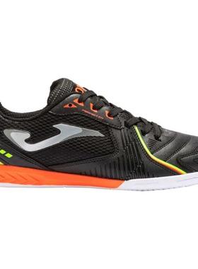 代购JOMA男士训练鞋透气耐磨轻便缓震黑色橙色网面材质橡胶鞋底