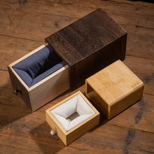 高档首饰文玩玉器印章核桃收纳盒口红香水包装盒木质生日礼盒空盒