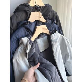 秋冬男士 保暖有型 防风防泼水连帽棉衣外套 复合绗棉 高端户外