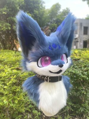 猫犬龙通用兽装头骨 白菜 3d打印头骨 furry 兽圈 兽装配件