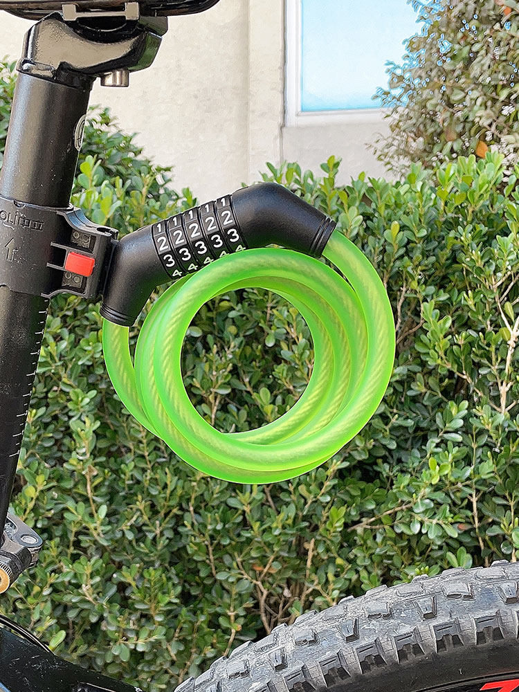 车锁自行车防盗锁单车山地车童车儿童电动车中立密码锁合金锁芯锁