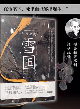 正版丨雪国 川端康成代表作之一 诺贝尔文学奖获奖作品 日式物哀之美 人性与欲望的对立 了解日本文学的切入点 日本文学外国名著