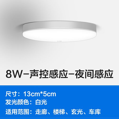 人体感应吸顶灯led过道楼梯灯