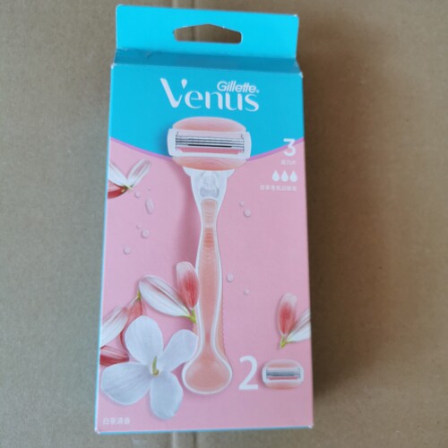 白茶香氛润肤皂女士脱毛刀VENUS剃毛刀维纳斯手动腋毛刮毛刀私处