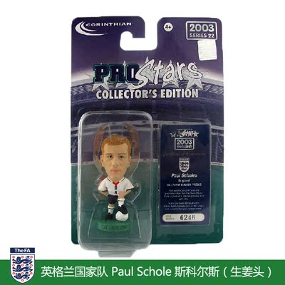 Corinthian ProStars 英格兰 斯科尔斯Paul Scholes足球公仔人偶